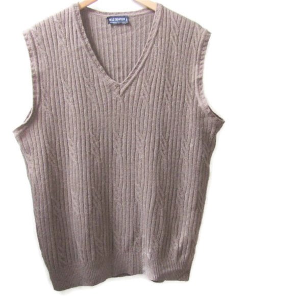 Vintage Holt Renfrew Wool Blend Vest - Picture 1 of 2
